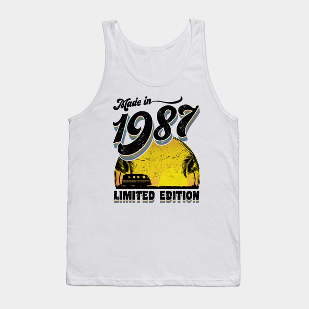 Made in 1987 Limited Edition Tank Top by KsuAnn